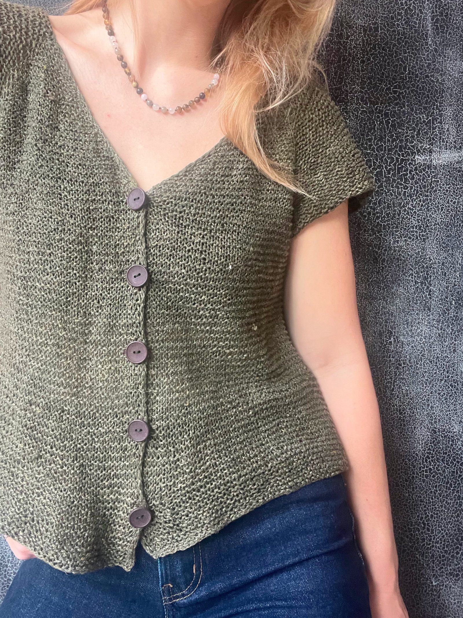 Short Sleeve Cardigan Knitting Pattern Free Raglan Sleeve Cardi